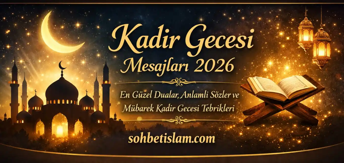 2026 Kadir Gecesi mesajlari