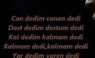 MUSTAFA CİHAT  -  Can Dedim